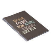 どんなに勢忘れいよく働くかは知らん ノートブック (右側)