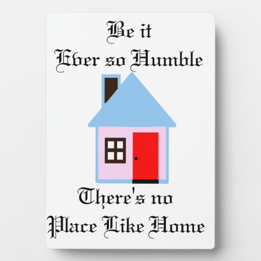 どんなに粗末でも家の中のプラークのような場所ではない フォトプラーク (正面)