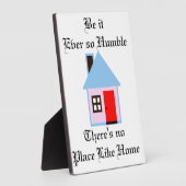 どんなに粗末でも家の中のプラークのような場所ではない フォトプラーク (側面)