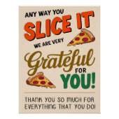 どんなふうに切っても、私たちはあなたにとても感謝している ポスター (正面)