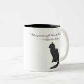 どんなより素晴らしいギフトのマグか ツートーンマグカップ (正面右)