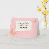 どんなカードでも君の為に来たんだ カード (黄色い花)