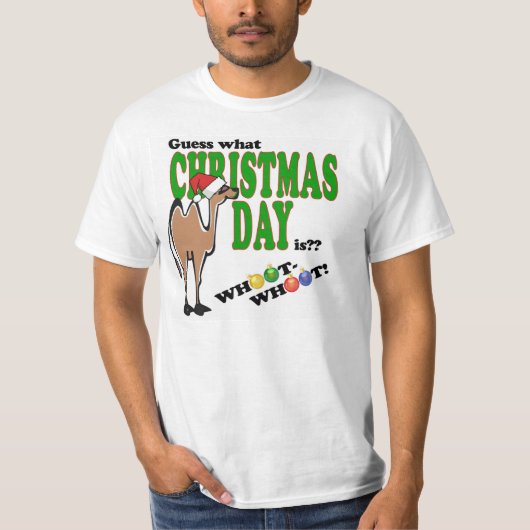 どんなクリスマスがあるか推測か。か。 Tシャツ (正面)