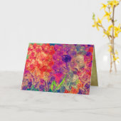 どんなゴッホが知らなかったか(空白のなカード) カード (黄色い花)