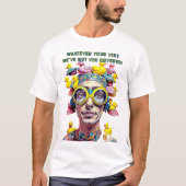 どんなスタイルでも私たちにお任せ Tシャツ (正面)