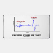 どんなステージに寝てるの？ デスクマット (正面)