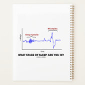 どんなステージに寝てるの？ プランナー手帳 (裏面)