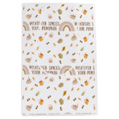 どんなスパイスがあなたのカボチャ抱き枕 ミディアムペーパーバッグ (正面)