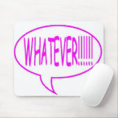 どんなスピーチの泡飾って下さい マウスパッド (マウス)