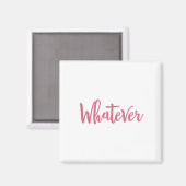 どんなスローガンでも マグネット (正面/裏面)