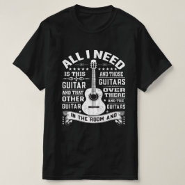 どんなミュージシャンでもTシャツが欲しいのは、このギター Tシャツ