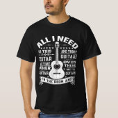 どんなミュージシャンでもTシャツが欲しいのは、このギター Tシャツ (正面)