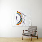 どんなレインボーシャーク タペストリー (インサイチュ(横))