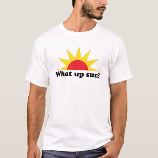 どんな上りの日曜日か。 Tシャツ (正面)