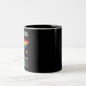 どんな世界でも優しく ツートーンマグカップ (中央)