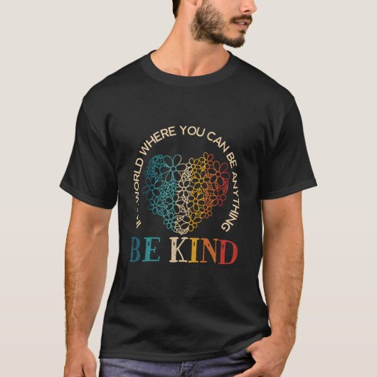 どんな世界でも優しく Tシャツ (正面)