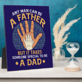 どんな人でも父になれる フォトプラーク (側面)