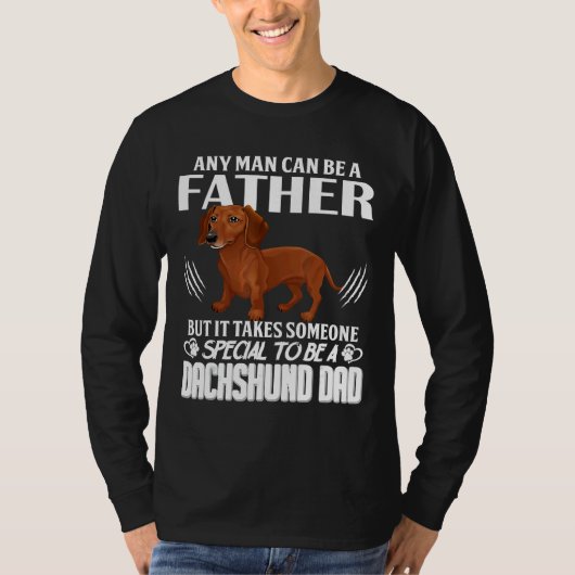 どんな人でも父親になれるが誰かSpeciを取る Tシャツ (正面)