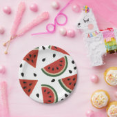 どんな切り方でもメロンがテーマのパーティー ペーパープレート (パーティー)