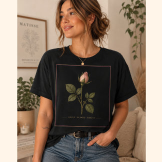 どんな名でもバラは甘いTシャツ Tシャツ