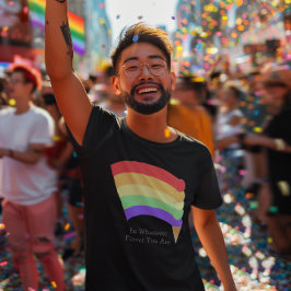 どんな味でもレインボーコーンパーソナライズされただ Tシャツ