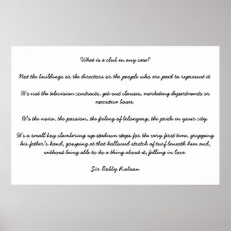 どんな場合でもクラブとは ポスター