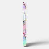 どんな場面にも合うエレガントな花のフレーム Case-Mate iPhoneケース (裏面 / 左)