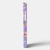 どんな場面にも合うエレガントな花のフレーム Case-Mate iPhoneケース (裏面 / 左)
