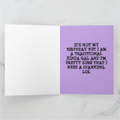 どんな大事な行事気のあるそぶりをしたでも彼の夫になる カード (内部)