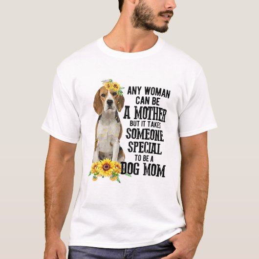 どんな女でも母親になれると生意気な母親になれる Tシャツ (正面)