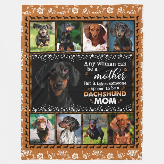 どんな女性でも母親になれるが、誰かSpeciを取る フリースブランケット (正面)