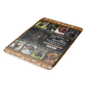 どんな女性もダックスフントのママ犬ラブブランケットになることができる バスマット (アングル)