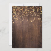 どんな年でも - 秋の結婚記念日招待状 招待状 (裏面)