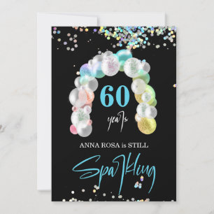 *~* どんな年齢でもオーダーメイド バルーン バースデー 招待状