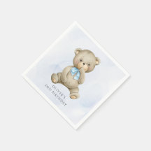 どんな年齢でもテディベアの男の子の誕生日