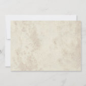 どんな年齢でも - 中世ルネサンス 誕生日写真 招待状 (裏面)