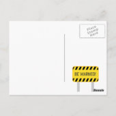 どんな年齢の建設テーマダンプトラックの誕生日 ポストカード (裏面)