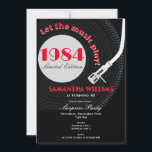 どんな年齢の音楽にテーマを置いたサプライズ40歳の誕生日 招待状<br><div class="desc">この音楽にテーマを置いた大人向けの誕生日招待状は、30歳、40歳、50歳、60歳、70歳、80歳、90歳の節目やその他の誕生日パーティー、サプライズパーティー、特別な行事など、あらゆる年齢の人々にぴったりです！ 
イベントの詳細を追加して、招待状とそれに合わせた備品を今すぐ注文してください。ご不明な点や、追加のカスタマイズ、商品に関する質問やご提案などがありましたら、お気軽にお問い合わせください。お客様のご意見をいただければ幸いです。なるべく早くご返信させていただきます！</div>