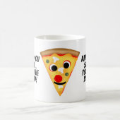 どんな方法でもあなたがスライスする最高のパパピザ コーヒーマグカップ (中央)