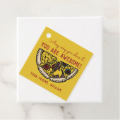 どんな方法でもそれをスライスPizzaバレンタインメッセージカード フェイバータグ (インサイチュ)