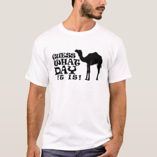 どんな日それがであるか推測-こぶ日のTシャツ Tシャツ