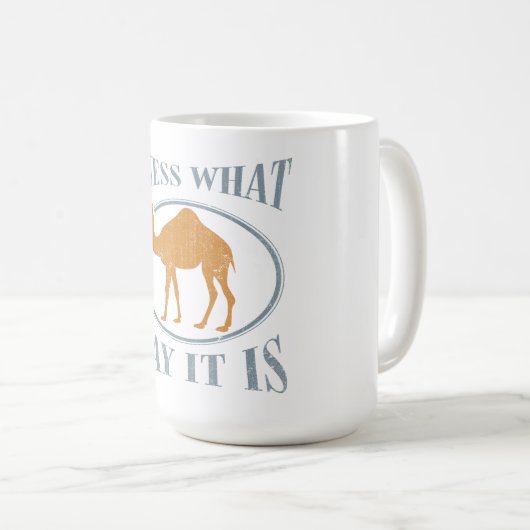 どんな日それがであるか推測 コーヒーマグカップ (正面右)