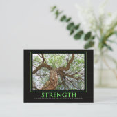 どんな日も明るくする強さの名言 ポストカード (スタンド正面)