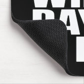 どんな日をそれがこぶ日のラクダであるか推測 マウスパッド (コーナー)