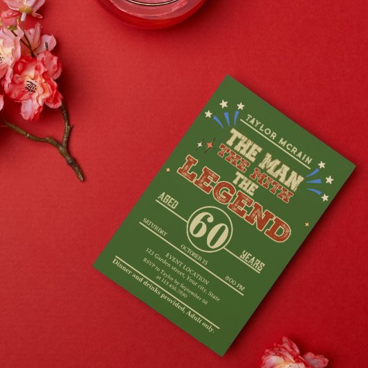 どんな時代でも、その男も、神話も、伝説も 招待状