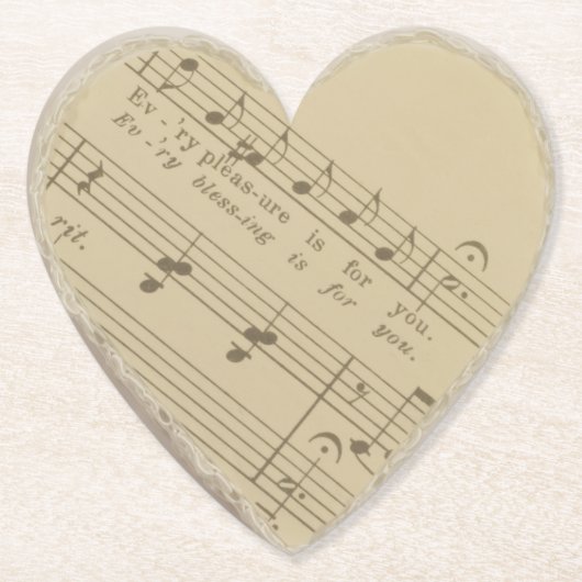 どんな楽しみでもあなたのためにある ペーパーコースター (正面)