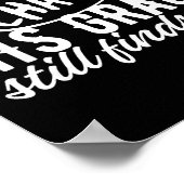 どんな混乱の中でも、神の恵みは私をまだ見つけてくれるクリスチャン ポスター (角)