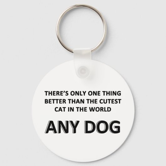 どんな犬でも キーホルダー (正面)