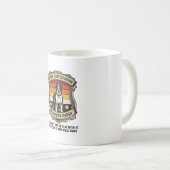 どんな状況も切り抜けるボストンテリア 日没 S コーヒーマグカップ (正面右)