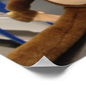 どんな猿でも麻酔与えが効く ポスター (角)